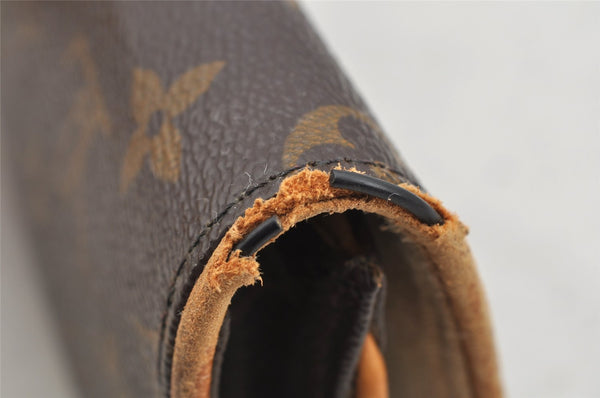 Authentic Louis Vuitton Monogram Pochette Twin GM Shoulder Bag M51852 LV 7280I