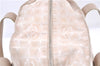 Authentic CHANEL New Travel Line Shoulder Tote Bag Nylon Leather Beige 7281C