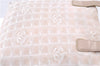 Authentic CHANEL New Travel Line Shoulder Tote Bag Nylon Leather Beige 7281C