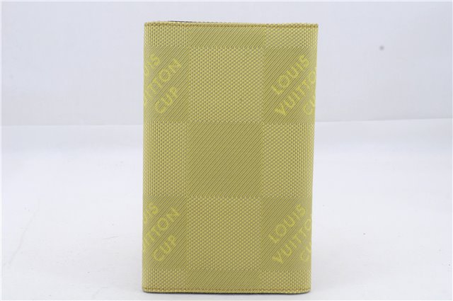 Louis Vuitton Cup Damier Geant Travel Organizer Clutch Bag M80640 Yellow 7283D