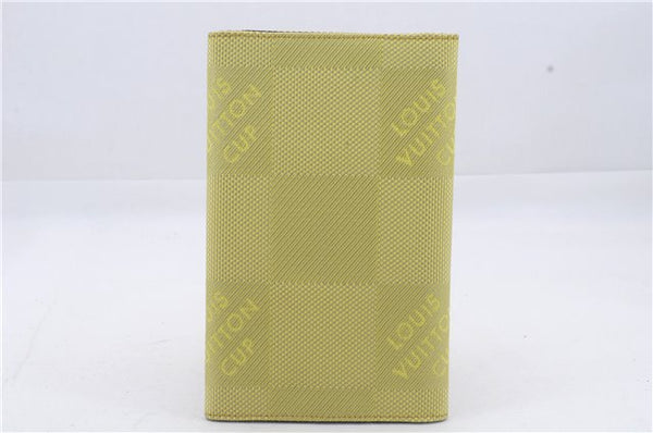 Louis Vuitton Cup Damier Geant Travel Organizer Clutch Bag M80640 Yellow 7283D