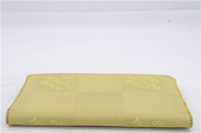 Louis Vuitton Cup Damier Geant Travel Organizer Clutch Bag M80640 Yellow 7283D