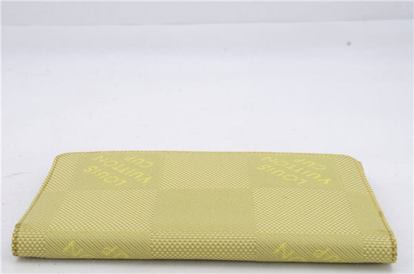 Louis Vuitton Cup Damier Geant Travel Organizer Clutch Bag M80640 Yellow 7283D