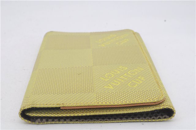 Louis Vuitton Cup Damier Geant Travel Organizer Clutch Bag M80640 Yellow 7283D