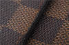 Auth Louis Vuitton Damier Pochette Porte Monnaie Credit Wallet N61725 LV 7284D