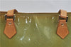 Authentic LOUIS VUITTON Vernis Houston Shoulder Bag M91005 Light Green LV 7285C