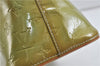 Authentic LOUIS VUITTON Vernis Houston Shoulder Bag M91005 Light Green LV 7285C