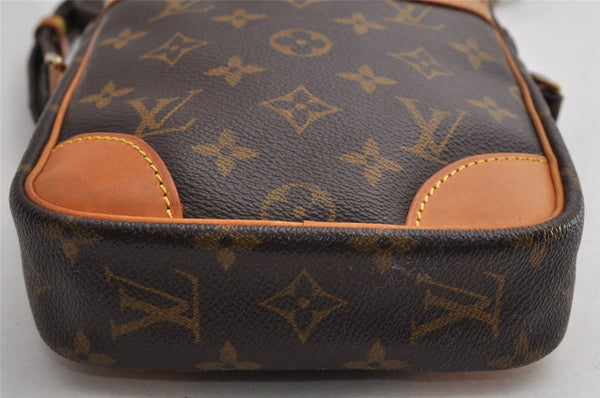 Authentic Louis Vuitton Monogram Danube Shoulder Cross Body Bag M45266 LV 7285I