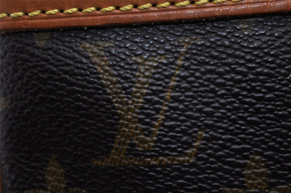 Authentic Louis Vuitton Monogram Danube Shoulder Cross Body Bag M45266 LV 7285I