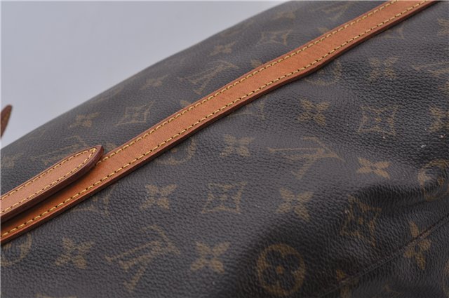 Authentic LOUIS VUITTON Monogram Bucket GM Shoulder Bag M42236 LV 7286C