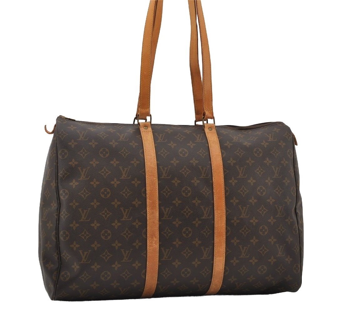 Authentic Louis Vuitton Monogram Flanerie 50 Shoulder Boston Bag M51116 LV 7288I