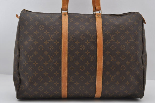 Authentic Louis Vuitton Monogram Flanerie 50 Shoulder Boston Bag M51116 LV 7288I