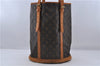 Authentic LOUIS VUITTON Monogram Bucket GM Shoulder Bag M42236 LV Junk 7289C