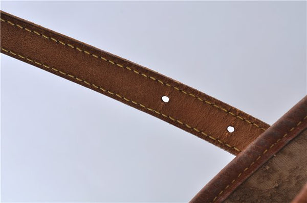 Authentic LOUIS VUITTON Monogram Bucket GM Shoulder Bag M42236 LV Junk 7289C