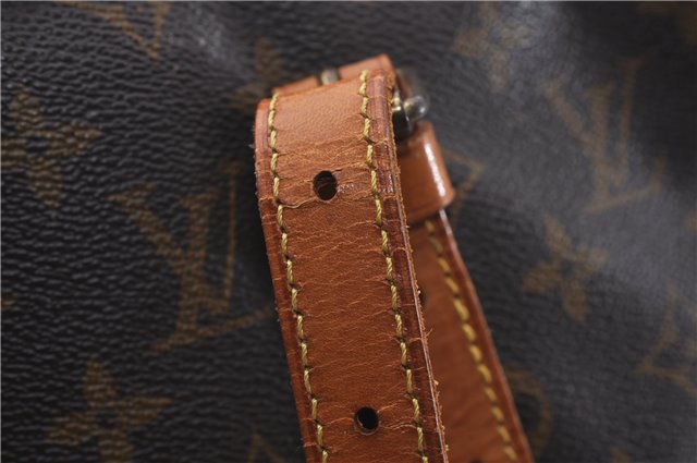 Authentic LOUIS VUITTON Monogram Bucket GM Shoulder Bag M42236 LV Junk 7289C