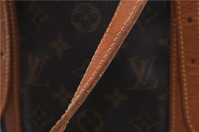 Authentic LOUIS VUITTON Monogram Bucket GM Shoulder Bag M42236 LV Junk 7289C