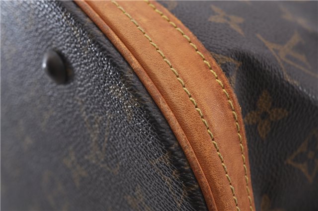 Authentic LOUIS VUITTON Monogram Bucket GM Shoulder Bag M42236 LV Junk 7289C