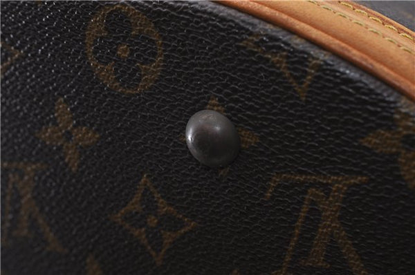 Authentic LOUIS VUITTON Monogram Bucket GM Shoulder Bag M42236 LV Junk 7289C