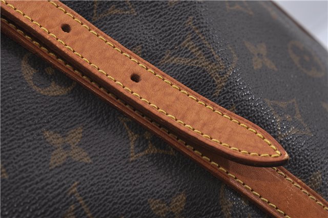 Authentic LOUIS VUITTON Monogram Bucket GM Shoulder Bag M42236 LV Junk 7289C