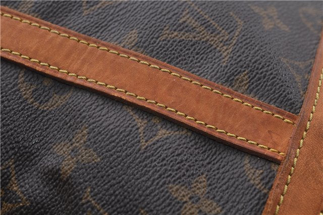 Authentic LOUIS VUITTON Monogram Bucket GM Shoulder Bag M42236 LV Junk 7289C