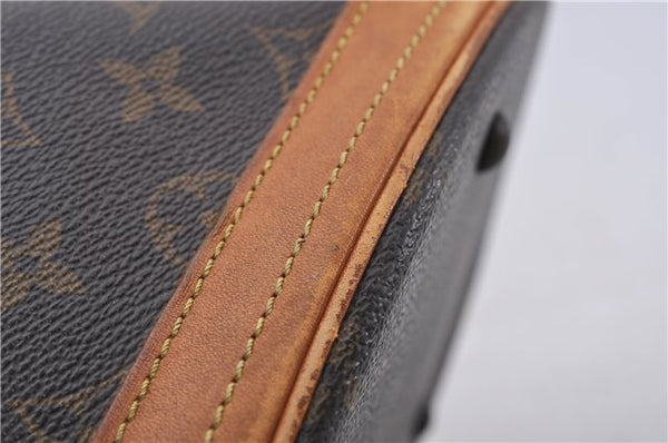 Authentic LOUIS VUITTON Monogram Bucket GM Shoulder Bag M42236 LV Junk 7289C