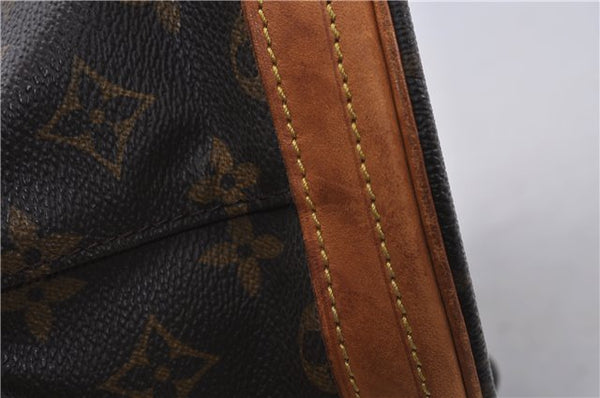 Authentic LOUIS VUITTON Monogram Bucket GM Shoulder Bag M42236 LV Junk 7289C