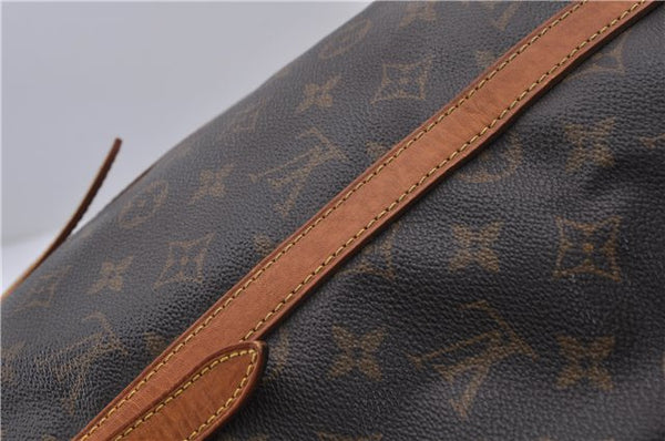 Authentic LOUIS VUITTON Monogram Bucket GM Shoulder Bag M42236 LV Junk 7289C