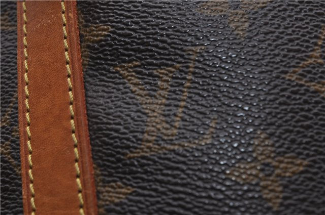 Authentic LOUIS VUITTON Monogram Bucket GM Shoulder Bag M42236 LV Junk 7289C