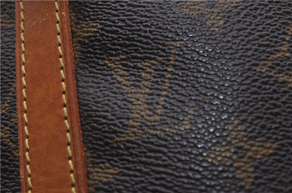 Authentic LOUIS VUITTON Monogram Bucket GM Shoulder Bag M42236 LV Junk 7289C