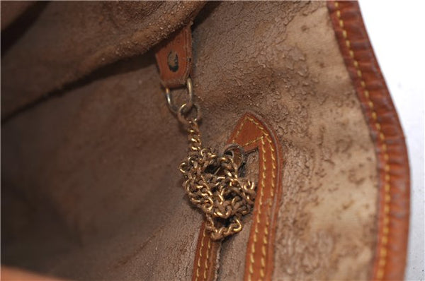 Authentic LOUIS VUITTON Monogram Bucket GM Shoulder Bag M42236 LV Junk 7289C