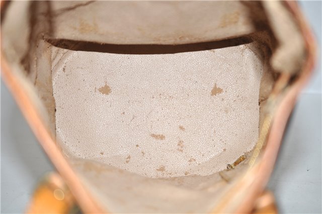 Authentic LOUIS VUITTON Monogram Bucket GM Shoulder Bag M42236 LV Junk 7289C