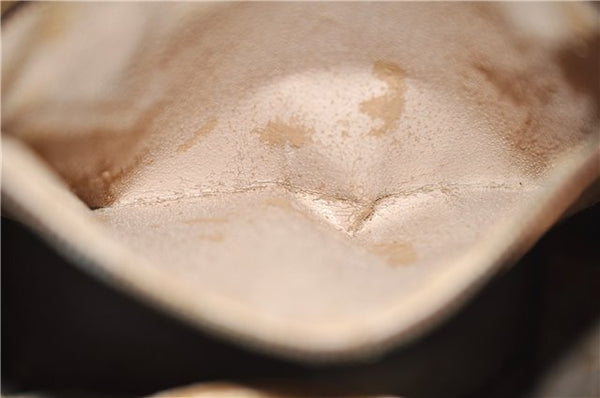 Authentic LOUIS VUITTON Monogram Bucket GM Shoulder Bag M42236 LV Junk 7289C