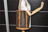 Authentic LOUIS VUITTON Monogram Bucket GM Shoulder Bag M42236 LV Junk 7289C