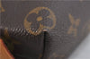 Authentic LOUIS VUITTON Monogram Pochette Cosmetic Pouch M47515 LV 7293C