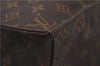 Authentic Louis Vuitton Monogram Sac Plat Hand Tote Bag M51140 LV 7293F