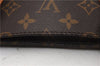 Authentic Louis Vuitton Monogram Sac Plat Hand Tote Bag M51140 LV 7293F