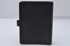 Authentic Louis Vuitton Epi Agenda MM Day Planner Cover Black R20202 LV 7296D