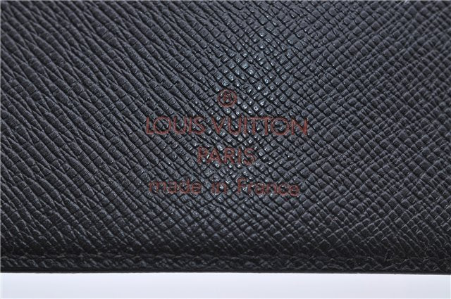 Authentic Louis Vuitton Epi Agenda MM Day Planner Cover Black R20202 LV 7296D