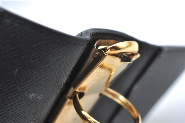 Authentic Louis Vuitton Epi Agenda MM Day Planner Cover Black R20202 LV 7296D