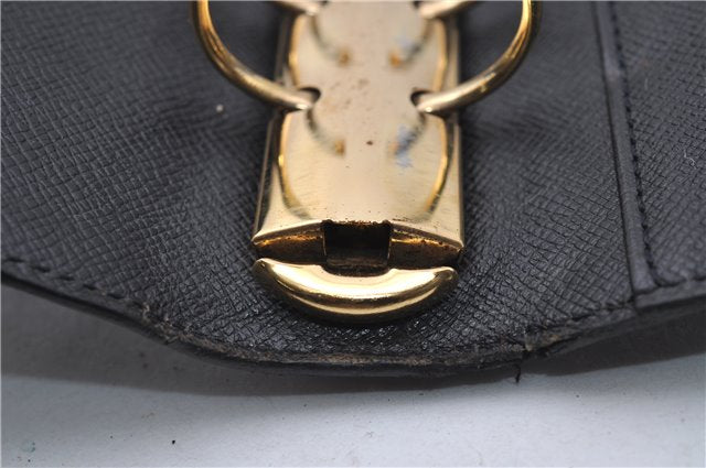 Authentic Louis Vuitton Epi Agenda MM Day Planner Cover Black R20202 LV 7296D