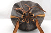 Authentic Louis Vuitton Monogram Noe Shoulder Drawstring Bag M42224 LV 7296I