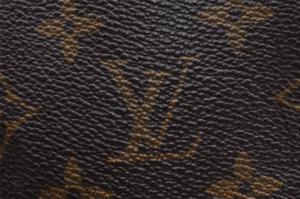 Authentic Louis Vuitton Monogram Noe Shoulder Drawstring Bag M42224 LV 7296I