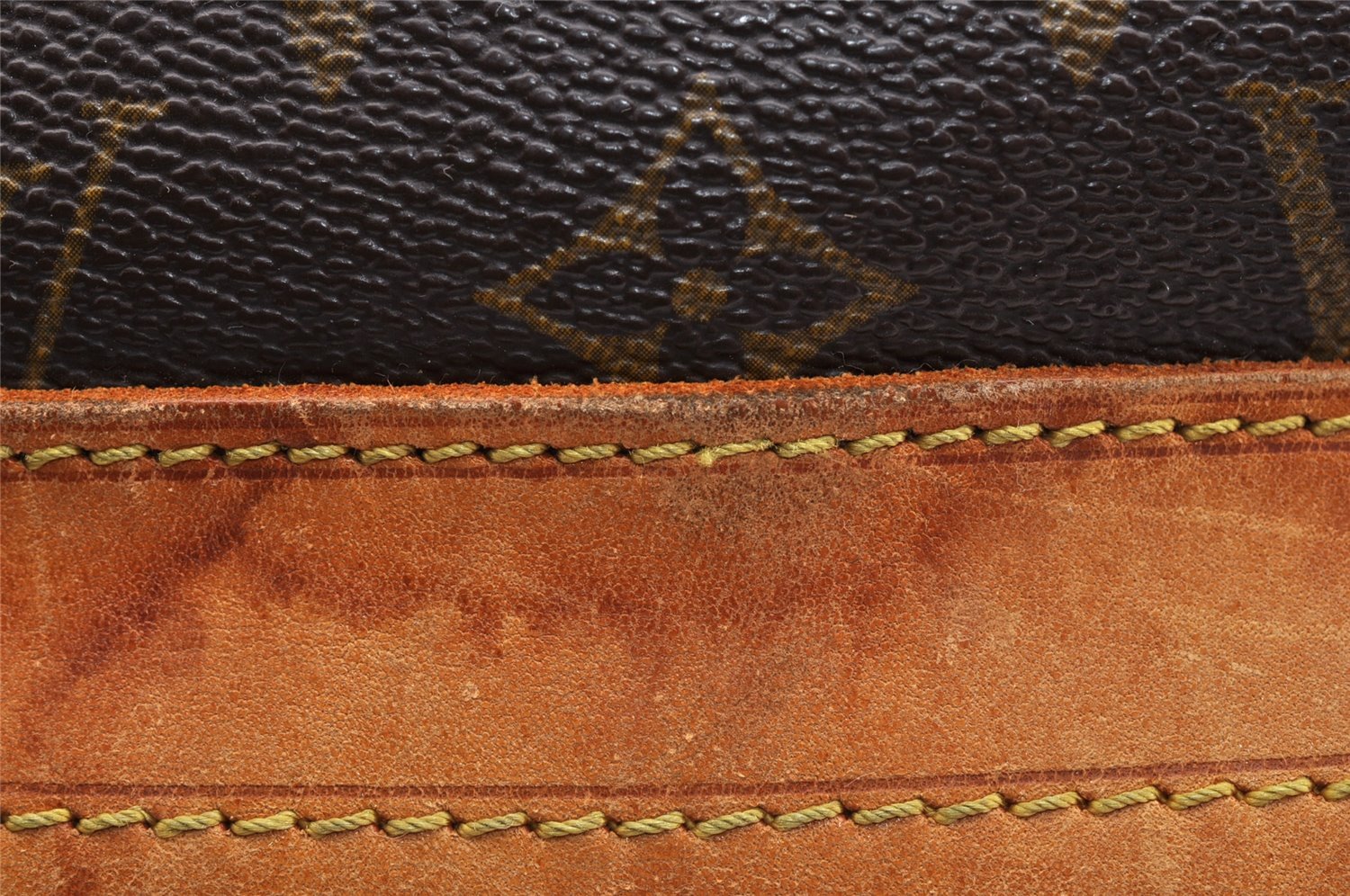 Authentic Louis Vuitton Monogram Noe Shoulder Drawstring Bag M42224 LV 7296I