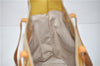 Authentic LOUIS VUITTON Vernis Reade MM Hand Tote Bag Yellow LV 7297C