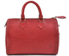 Authentic LOUIS VUITTON Epi Speedy 30 Hand Bag Red M43007 LV 7299C