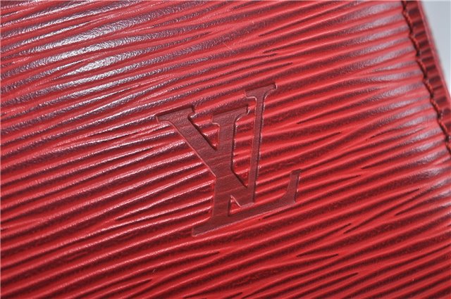 Authentic LOUIS VUITTON Epi Speedy 30 Hand Bag Red M43007 LV 7299C