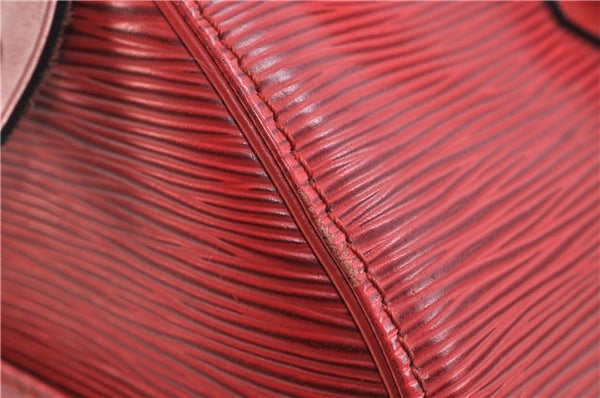 Authentic LOUIS VUITTON Epi Speedy 30 Hand Bag Red M43007 LV 7299C