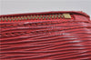 Authentic LOUIS VUITTON Epi Speedy 30 Hand Bag Red M43007 LV 7299C