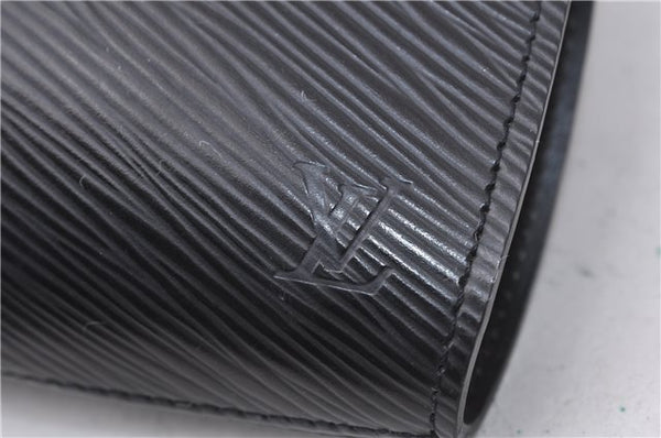 Authentic Louis Vuitton Epi Portefeuille Epi Z Wallet Black M63442 LV 7299D