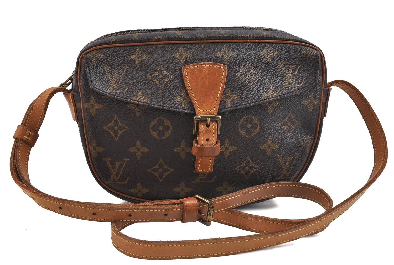 Auth LOUIS VUITTON Monogram Jeune Fille PM Shoulder Cross Bag M51227 LV 7300C